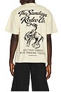 view 1 of 4 T-SHIRT THE EASY RIDER in White Cap & Off White