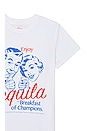 view 3 of 5 The Breakfast Tee in White