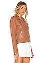 view 2 of 4 Kas Modern Biker Jacket in Nude