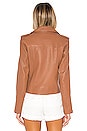 view 3 of 4 Kas Modern Biker Jacket in Nude