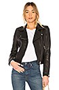 view 1 of 4 Kas Biker Jacket in Black