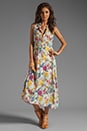view 2 of 7 Collared Tank Maxi Dress in Ivory Floral