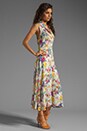view 3 of 7 Collared Tank Maxi Dress in Ivory Floral