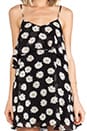 view 5 of 6 ROBE COURTE in Black Daisies