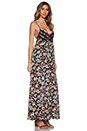 view 2 of 3 Maxi Dress in Black Floral