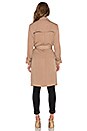 view 4 of 5 ABRIGO TRENCA in Taupe