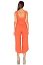 view 3 of 3 Square Neck Belted Cropped Jumpsuit in Clay