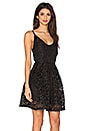 view 2 of 4 Laser Cut Dress in Black