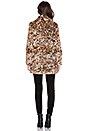view 4 of 4 Cats Meow Faux Fur Coat in Leopard