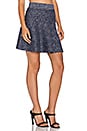 view 2 of 3 Vassar Flare Skirt in Blue