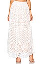 view 1 of 4 Lace Maxi Skirt in White