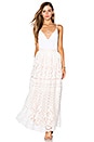 view 4 of 4 Lace Maxi Skirt in White