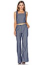 view 4 of 4 TOP CROPPED BOXED in Dark Chambray