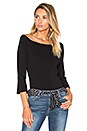 view 1 of 4 Day Trip Off the Shoulder Top in Black