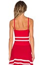view 3 of 4 TOP CROPPED X REVOLVE JV in Red