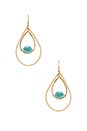 view 1 of 1 Joey Large Earring in Light Blue