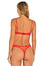 view 3 of 4 Tibi Bralette in Valentine