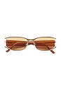 view 1 of 2 Iris Sunglasses in Cocoa
