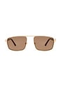 view 1 of 3 Billie Sunglasses in Chestnut