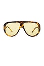 view 1 of 3 Bunny Sunglasses in Honey Tort