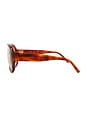 view 4 of 3 Bunny Sunglasses in Chestnut