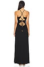 view 3 of 3 Inner Circle Halter Long Dress in Black