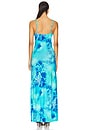 view 3 of 3 Plunge Long Dress in Multicolor