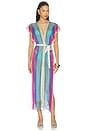view 1 of 5 Sunshine Addict Long Caftan in Rainbow