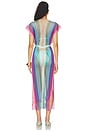 view 4 of 5 Sunshine Addict Long Caftan in Rainbow