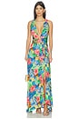 view 2 of 4 Jungle Reign Convertible Maxi Dress in Multicolor