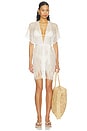 view 1 of 4 Caught Up Short Caftan in Off White