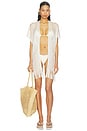 view 2 of 4 Caught Up Short Caftan in Off White