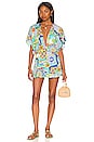 view 1 of 3 Playera Ruffle Mini Dress in Amalfi