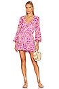 view 1 of 3 Long Sleeve Mini Dress in Pink Multi