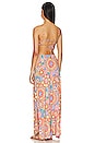 view 4 of 4 Retro Luli Cutout Maxi Dress in Multicolor