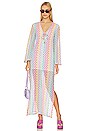 view 1 of 3 CAFTAN LONG LULI POP in Multicolor