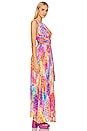 view 3 of 4 Dancing Queen Convertible Maxi Dress in Multicolor