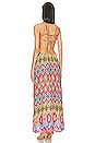 view 4 of 5 Miami Sorbet Cut Out Long Dress in Multicolor