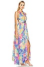 view 3 of 4 Deco Gardens Convertible Maxi Dress in Multicolor