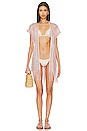 view 2 of 5 Ethereal Queen Short Caftan in Rose Pink