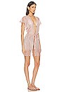 view 3 of 5 Ethereal Queen Short Caftan in Rose Pink