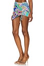 view 3 of 6 Scrunched Up Mini Skirt in Multicolor