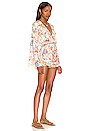 view 2 of 4 Bell Sleeve Romper in Il Mare
