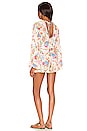 view 3 of 4 Bell Sleeve Romper in Il Mare