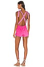 view 3 of 3 Adjustable Shorts Romper in Pink
