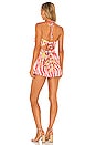 view 3 of 3 Front Twist Halter Short Romper in Love Me Wild