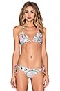 view 1 of 4 Dream Catcher Crystallized Bikini Top in Multicolor