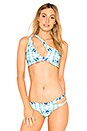 view 2 of 5 Alicia Reversible Bikini Top in Multicolor
