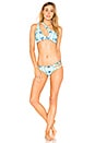 view 5 of 5 Alicia Reversible Bikini Top in Multicolor