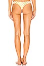 view 3 of 4 Itsy Bitsy Bikini Brazilian Bottom in Yellow